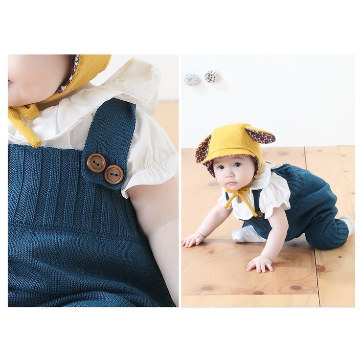 ベビー服 オーバーオール ニットソー | PlusNao | 詳細画像11 