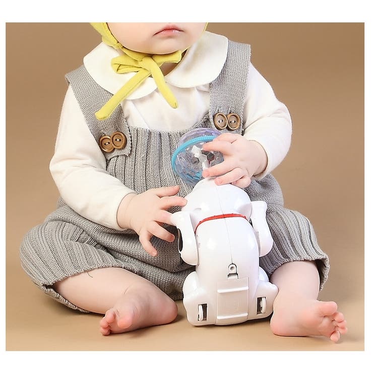 ベビー服 オーバーオール ニットソー | PlusNao | 詳細画像2 