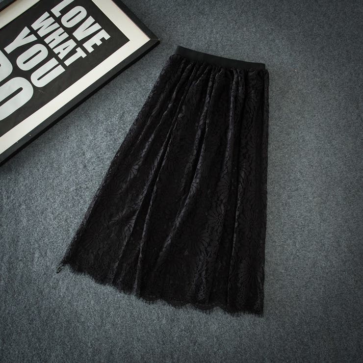 付け裾 つけ裾 レーススカート | PlusNao | 詳細画像2 