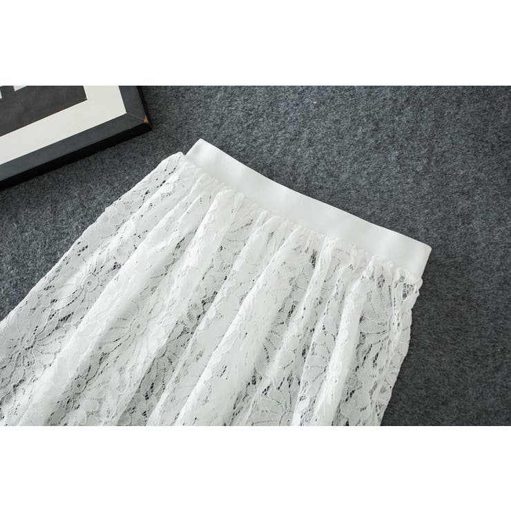 付け裾 つけ裾 レーススカート | PlusNao | 詳細画像4 