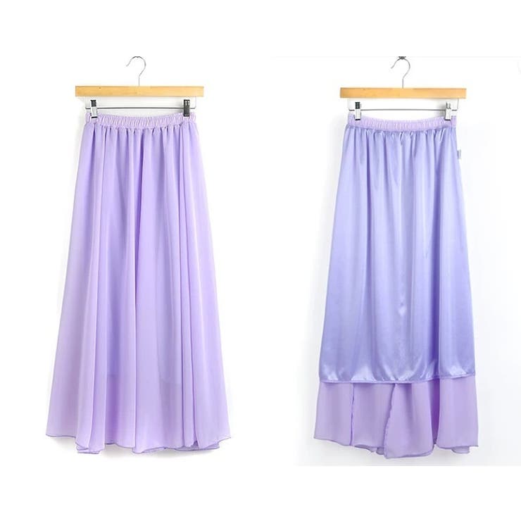 ロングスカート フレアスカート マキシ丈 | PlusNao | 詳細画像19 