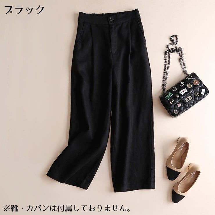 ガウチョパンツ ワイドパンツ バギーパンツ | PlusNao | 詳細画像2 