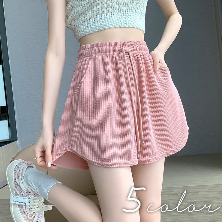 ショートパンツ キュロット 短パン | PlusNao | 詳細画像1 