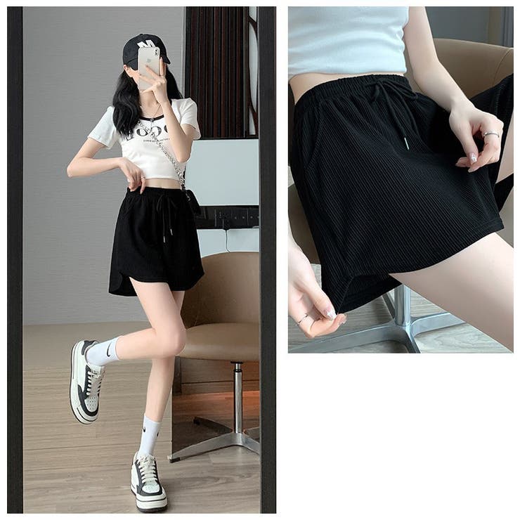 ショートパンツ キュロット 短パン | PlusNao | 詳細画像14 