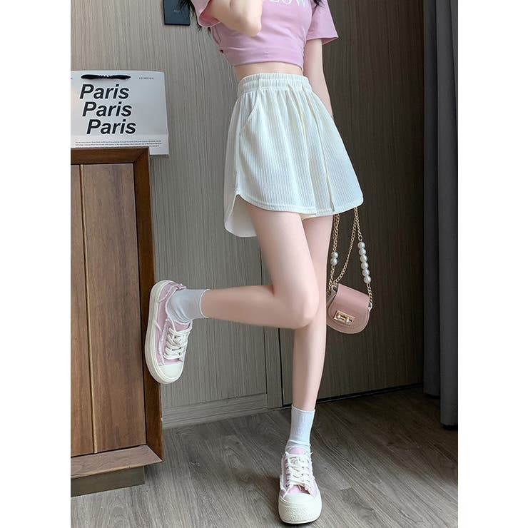 ショートパンツ キュロット 短パン | PlusNao | 詳細画像3 