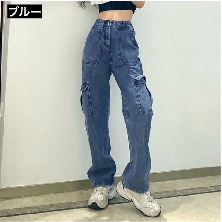 ロングパンツ カーゴパンツ レディース | PlusNao | 詳細画像11 