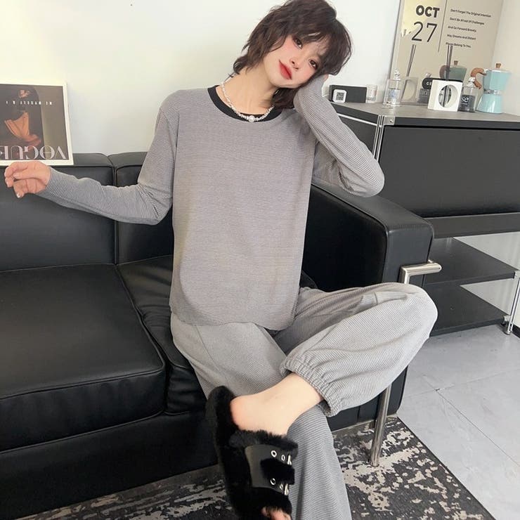 ロングパンツ スウェット レディース | PlusNao | 詳細画像4 
