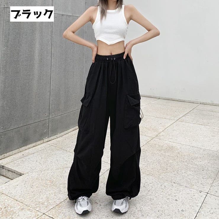 ロングパンツ カーゴパンツ ボトムス | PlusNao | 詳細画像12 