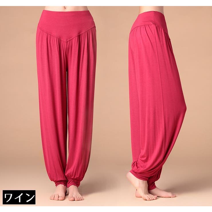 アラジンパンツ ハーレムパンツ サルエルパンツ[品番：FQ000192215