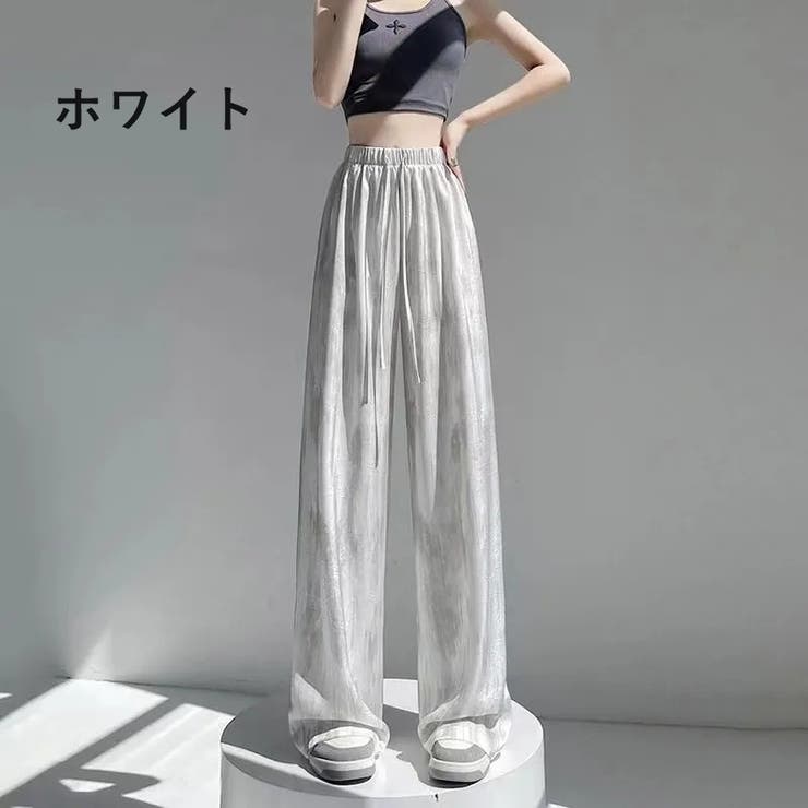 ロングパンツ ワイドパンツ 長ズボン | PlusNao | 詳細画像16 