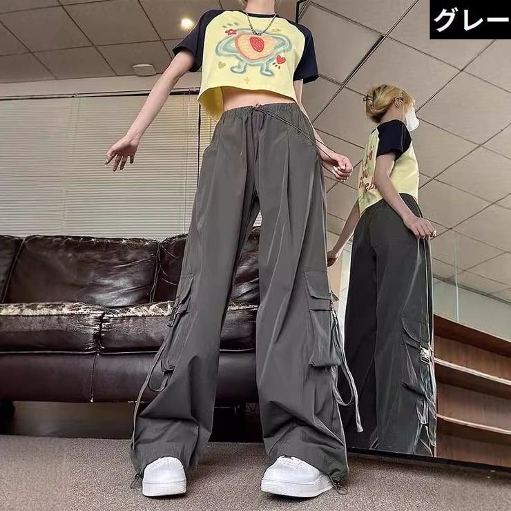 カーゴパンツ レディース 大きいサイズ | PlusNao | 詳細画像4 