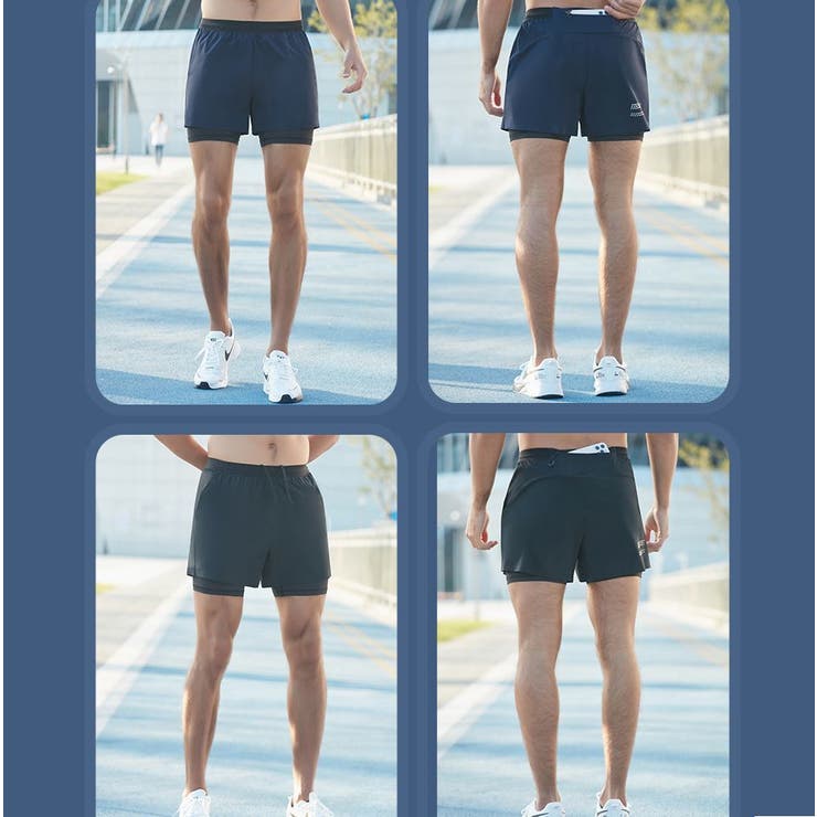 スポーツウェア ハーフパンツ ショートパンツ | PlusNao | 詳細画像14 