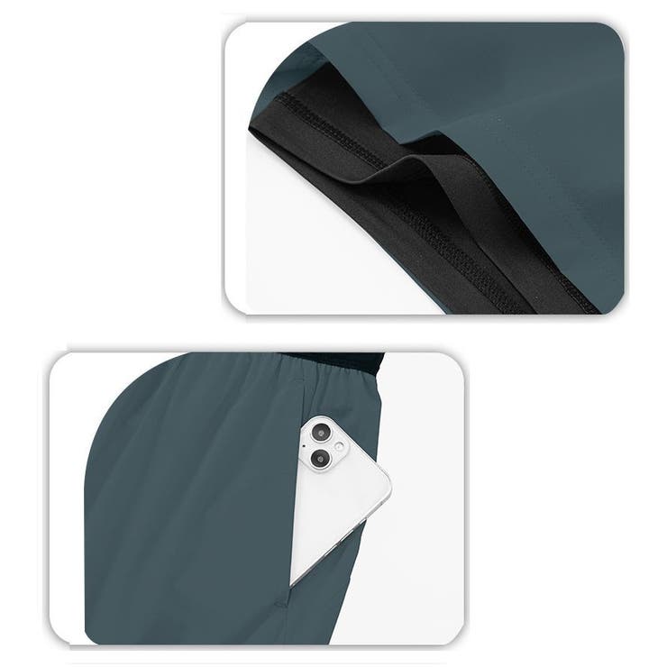 スポーツウェア ハーフパンツ ショートパンツ | PlusNao | 詳細画像17 