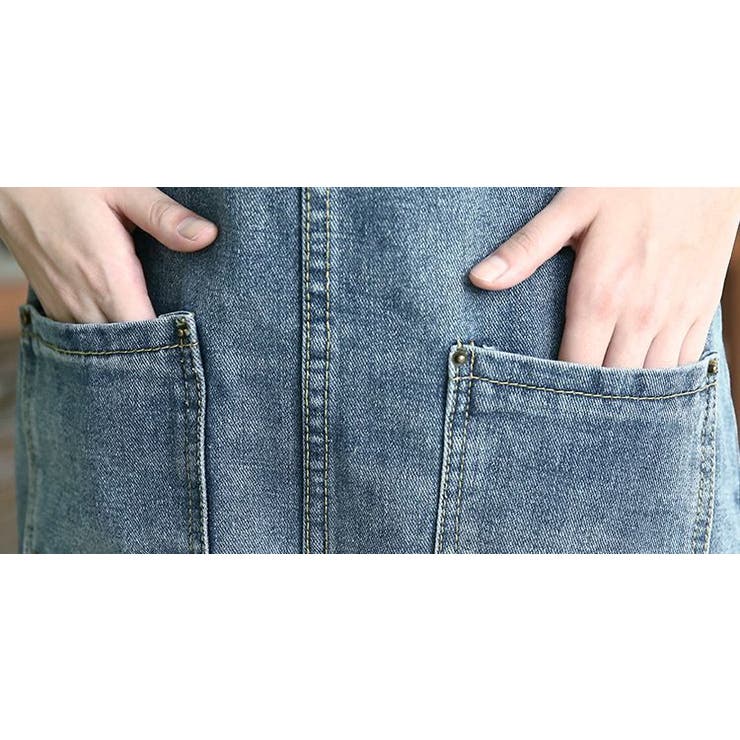 オーバーオール サロペット デニム | PlusNao | 詳細画像12 