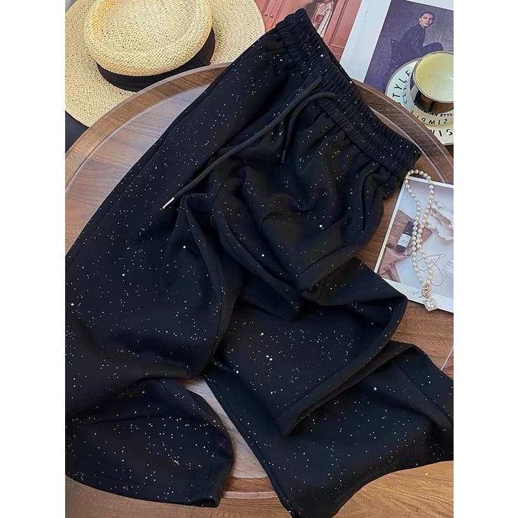 ロングパンツ セミワイドパンツ 長ズボン | PlusNao | 詳細画像2 