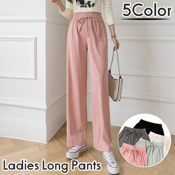 ロングパンツ ワイドパンツ レディース | PlusNao | 詳細画像1 