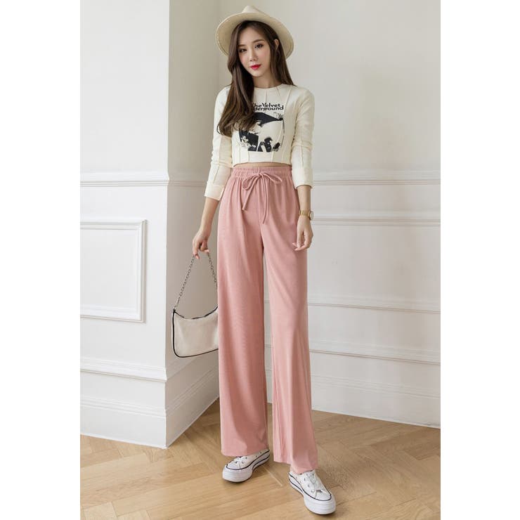 ロングパンツ ワイドパンツ レディース | PlusNao | 詳細画像5 