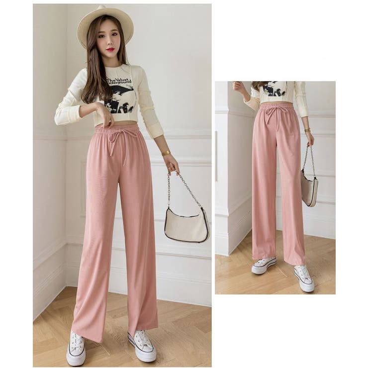 ロングパンツ ワイドパンツ レディース | PlusNao | 詳細画像7 