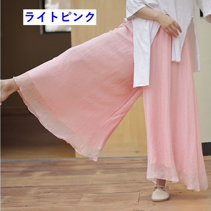 ガウチョパンツ ボトムス スカンツ | PlusNao | 詳細画像4 