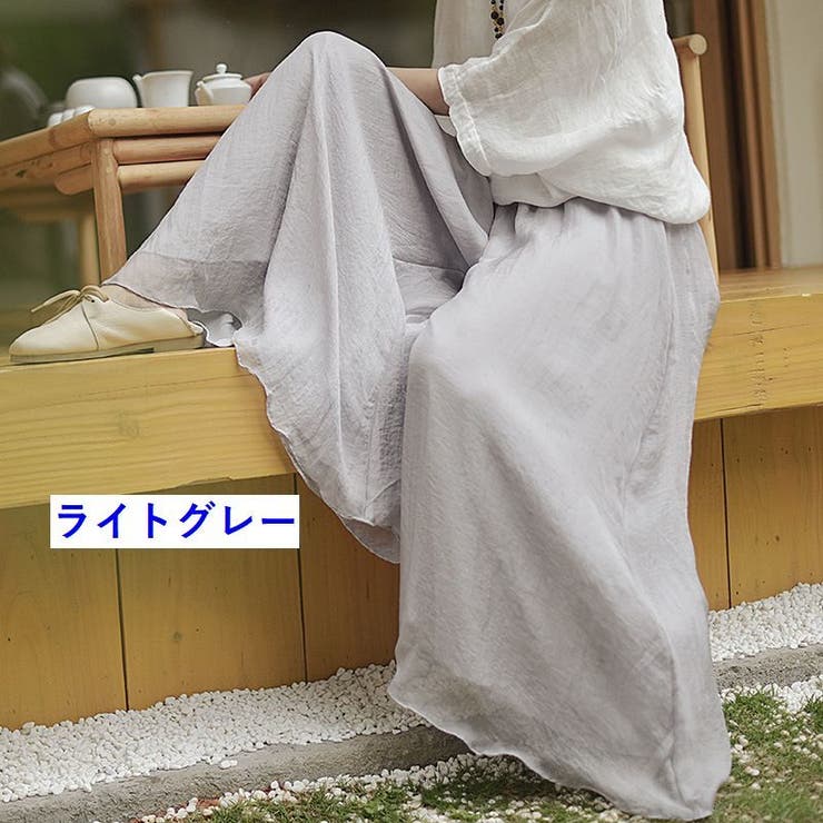 ガウチョパンツ ボトムス スカンツ | PlusNao | 詳細画像5 