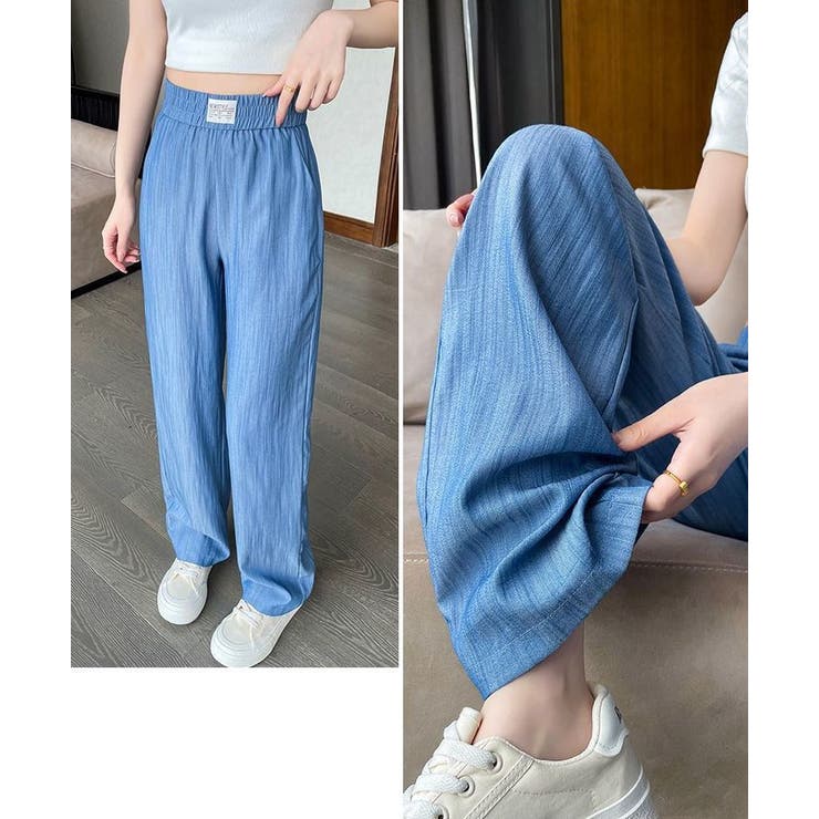 ワイドパンツ レディース 女性 | PlusNao | 詳細画像3 