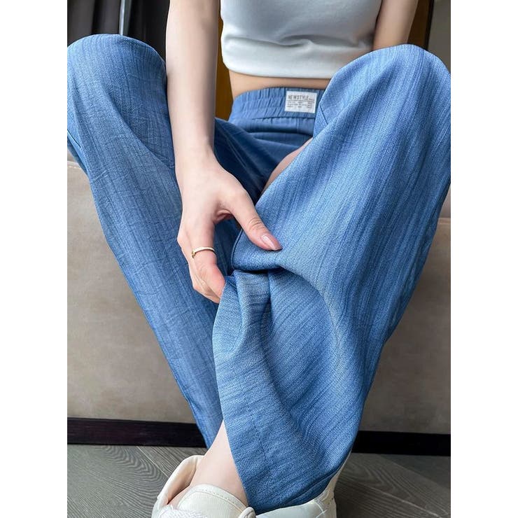 ワイドパンツ レディース 女性 | PlusNao | 詳細画像4 