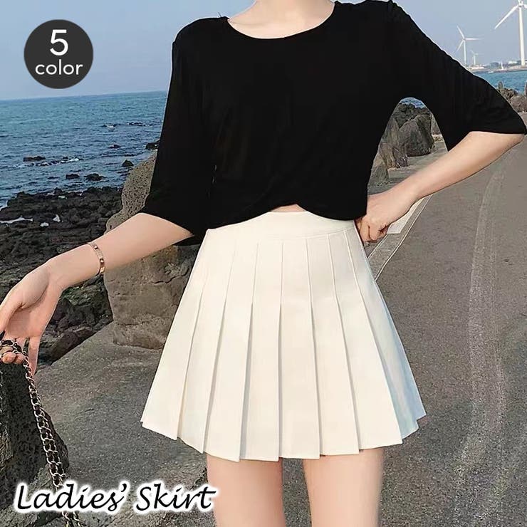 プリーツスカート ミニスカート レディース | PlusNao | 詳細画像1 