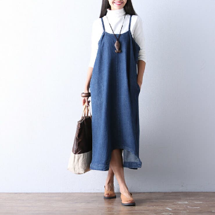 サロペットパンツ スカート 2way | PlusNao | 詳細画像6 