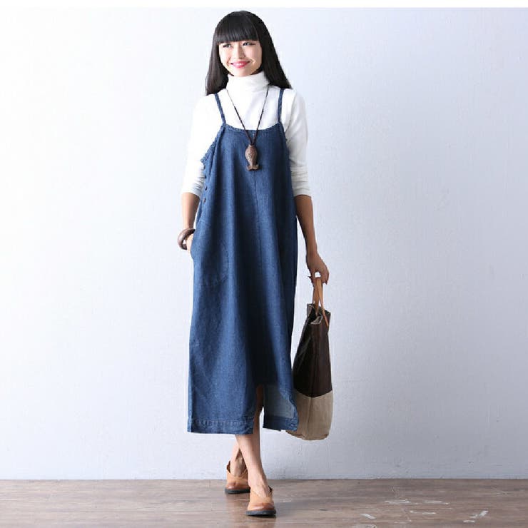 サロペットパンツ スカート 2way | PlusNao | 詳細画像8 