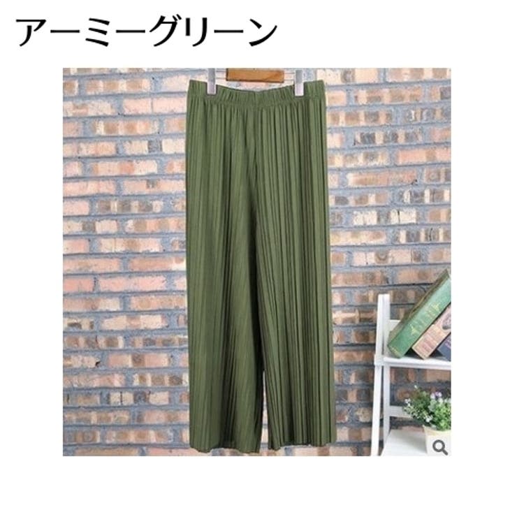 ガウチョパンツ ロングパンツ ワイドパンツ | PlusNao | 詳細画像12 