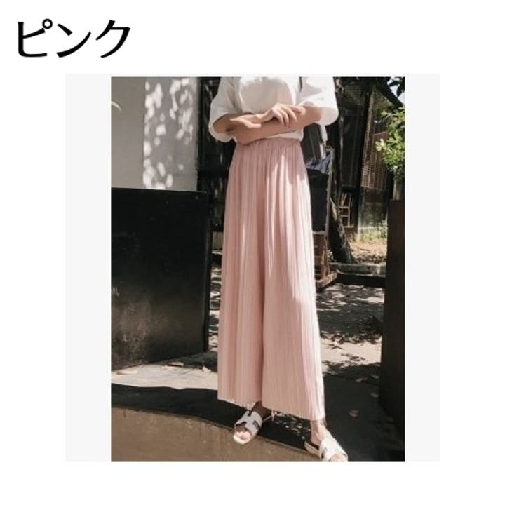 ガウチョパンツ ロングパンツ ワイドパンツ | PlusNao | 詳細画像9 