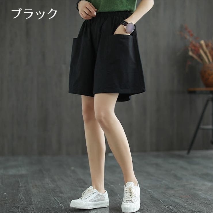 ショートパンツ 膝上丈 レディース | PlusNao | 詳細画像14 