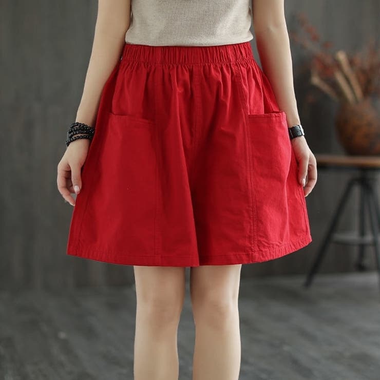 ショートパンツ 膝上丈 レディース | PlusNao | 詳細画像3 