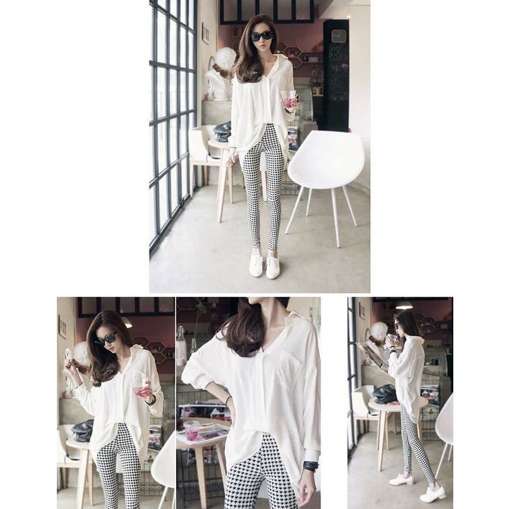 レギンスパンツ レギパン 九分丈 | PlusNao | 詳細画像8 