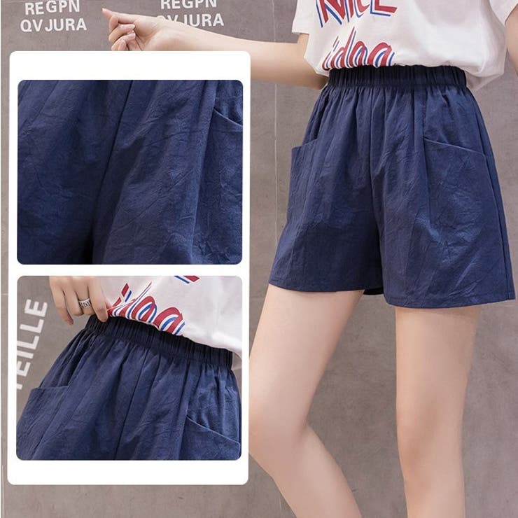 ショートパンツ ハーフパンツ 半ズボン | PlusNao | 詳細画像8 