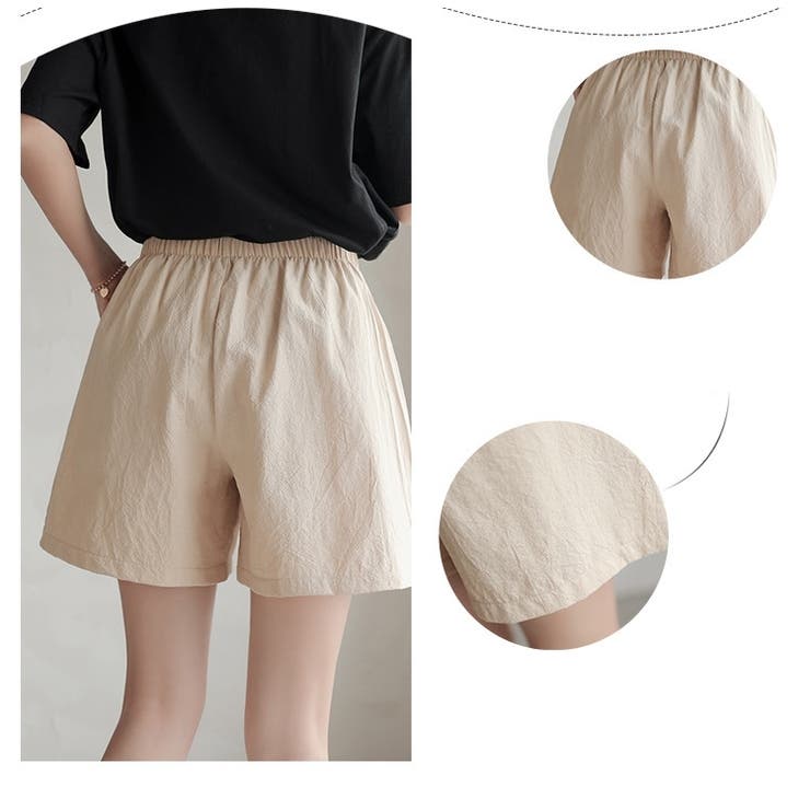 ショートパンツ 膝上丈 レディース | PlusNao | 詳細画像13 