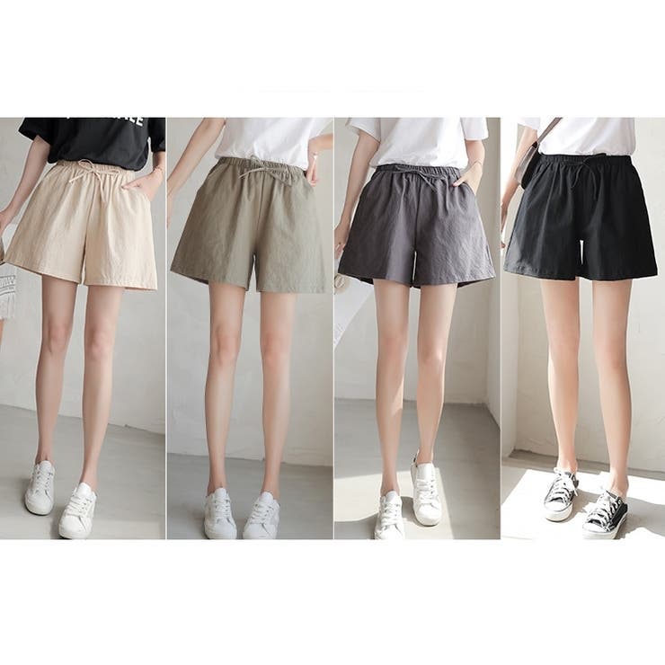 ショートパンツ 膝上丈 レディース | PlusNao | 詳細画像7 