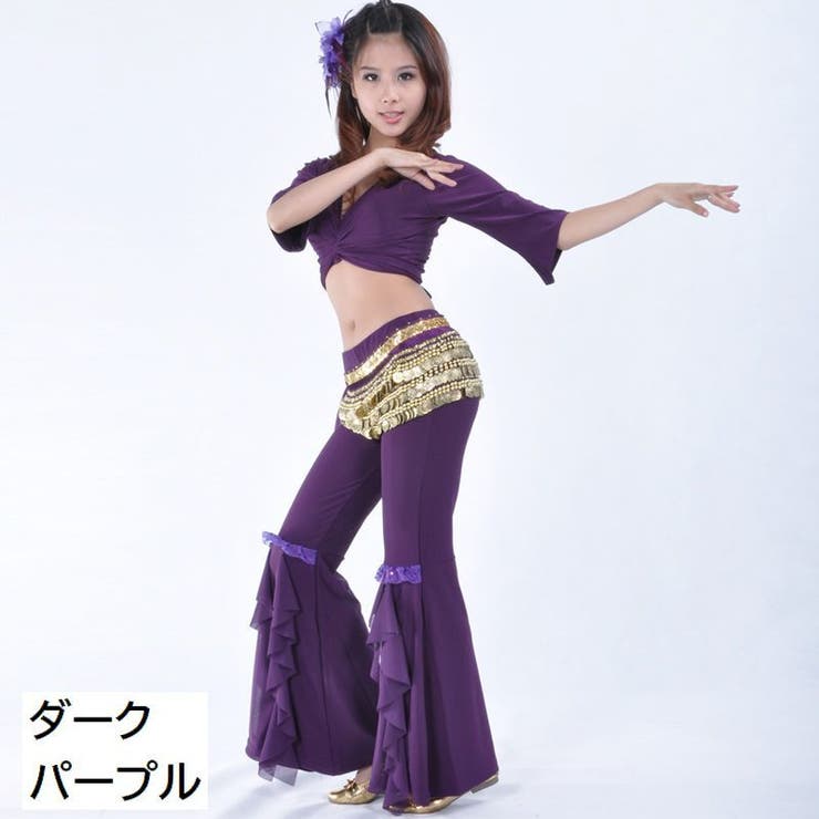 ベリーダンス衣装 ボトムス フレアパンツ[品番：FQ000154901