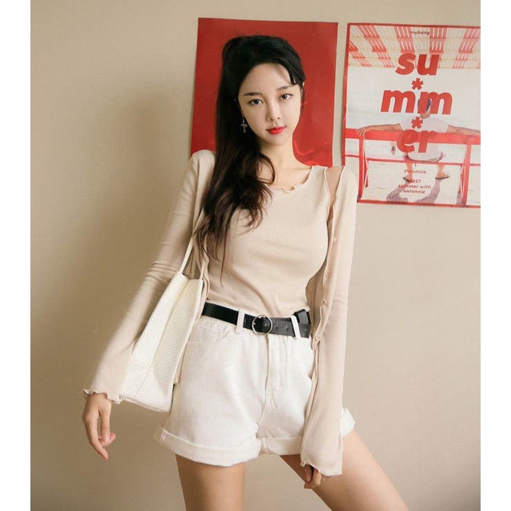 ショートパンツ デニム 短パン | PlusNao | 詳細画像6 