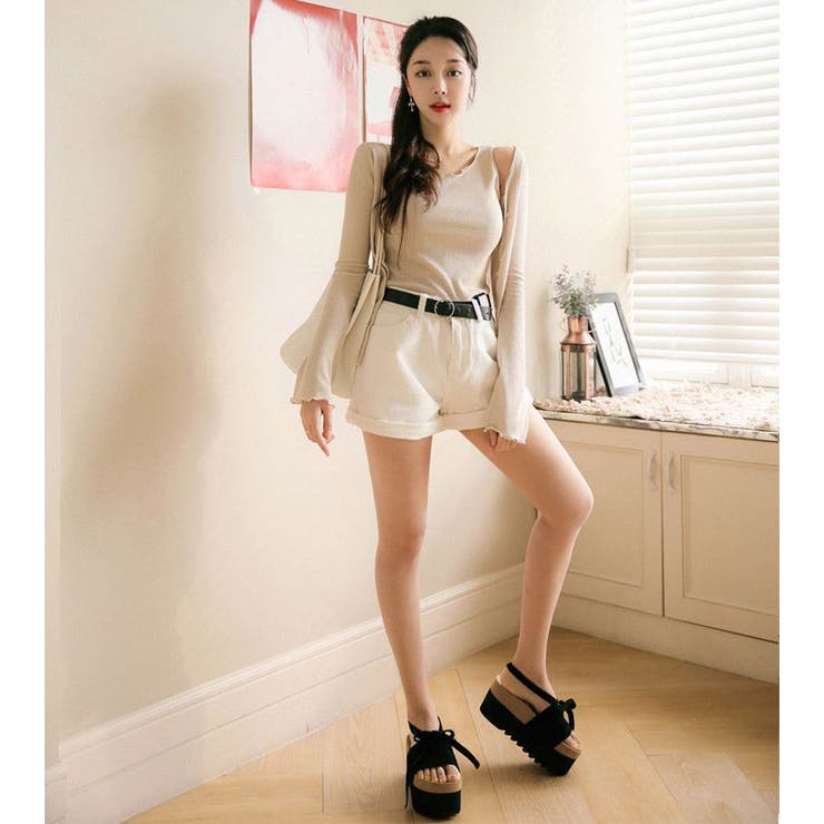 ショートパンツ デニム 短パン | PlusNao | 詳細画像7 