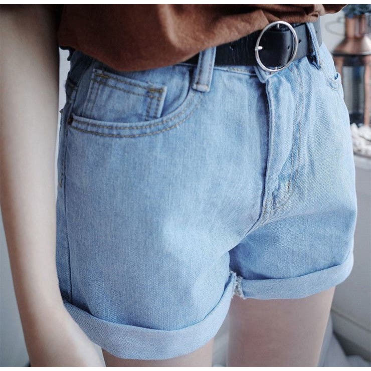 ショートパンツ デニム 短パン | PlusNao | 詳細画像8 