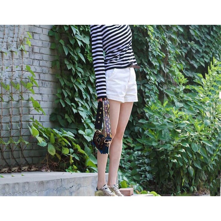 ショートパンツ デニム 短パン | PlusNao | 詳細画像9 