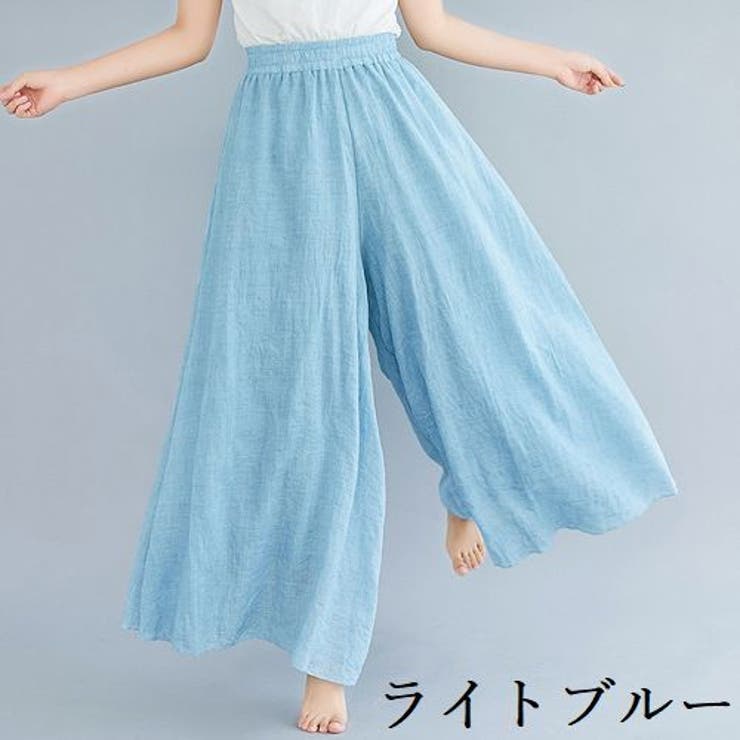 ガウチョパンツ ワイドパンツ スカーチョ | PlusNao | 詳細画像11 