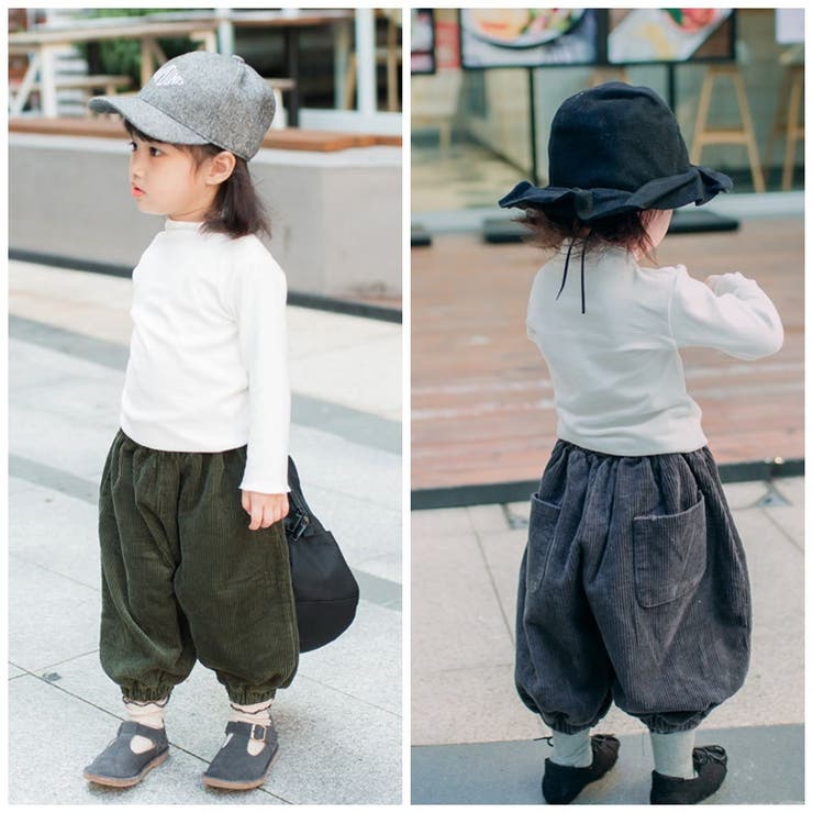 コーデュロイパンツ バルーンパンツ かぼちゃパンツ[品番：FQ000107906