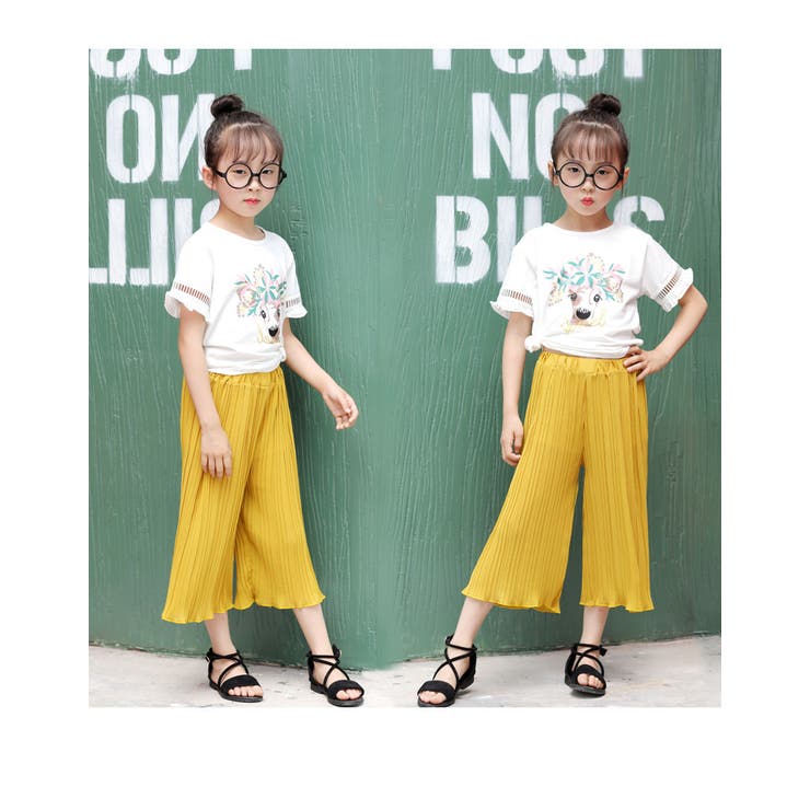 ガウチョパンツ キッズ 女の子 品番 Fq Plusnao プラスナオ のキッズファッション通販 Shoplist ショップリスト
