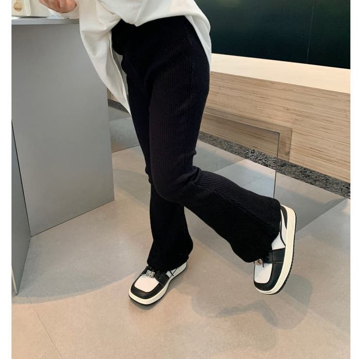 ロングパンツ フレアパンツ ボトムス | PlusNao | 詳細画像6 