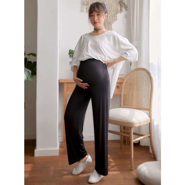 マタニティパンツ ロングパンツ レディース | PlusNao | 詳細画像4 