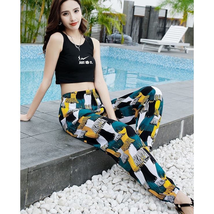 ジョガーパンツ レディース ロングパンツ | PlusNao | 詳細画像3 