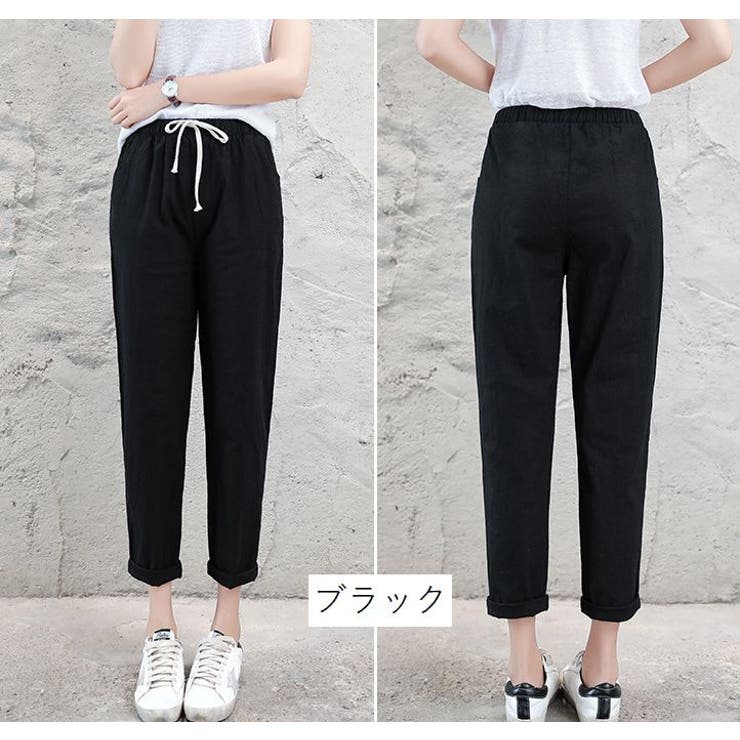 ロングパンツ 9分丈 テーパードパンツ | PlusNao | 詳細画像12 