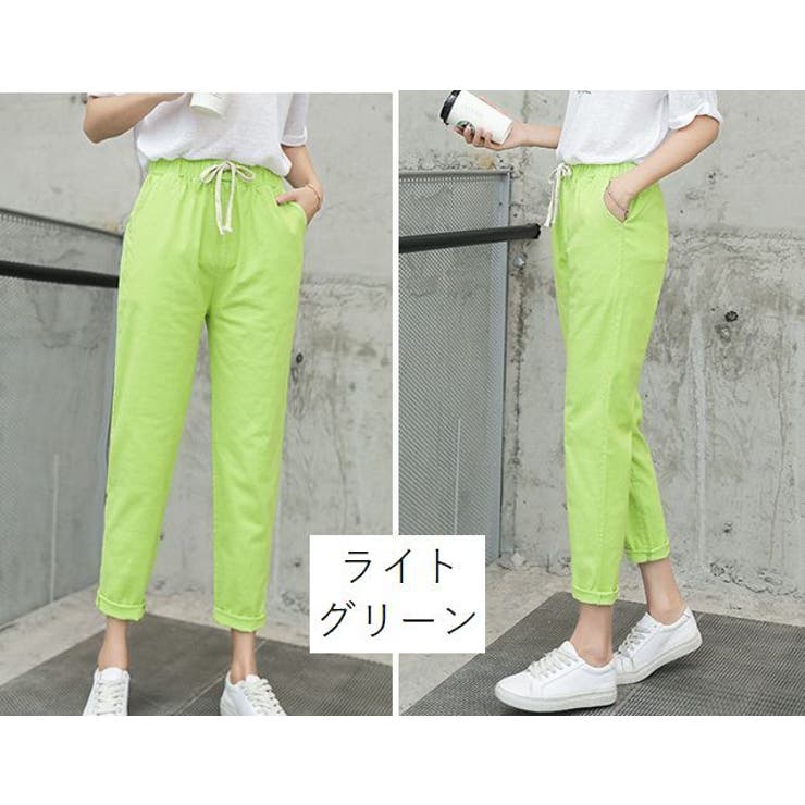 ロングパンツ 9分丈 テーパードパンツ | PlusNao | 詳細画像18 